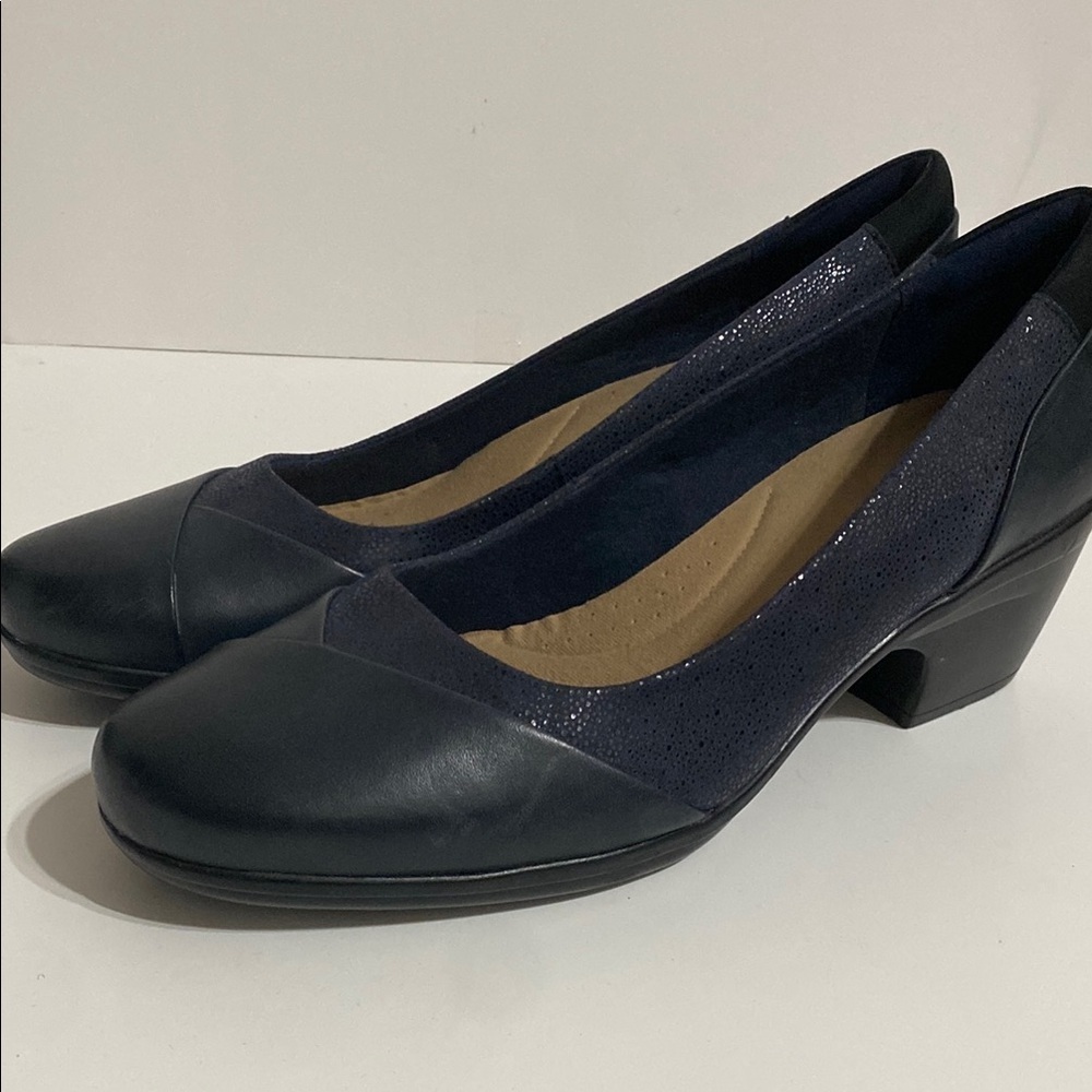 Clarks Elegant black Women's Heels Size 11 M